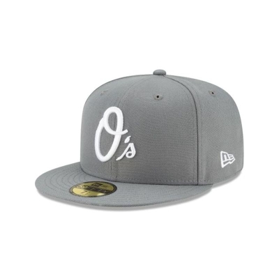 Baltimore Orioles Gorra | New Era MLB Floral Undervisor 59fifty Fitted Cap Mexico - Grises